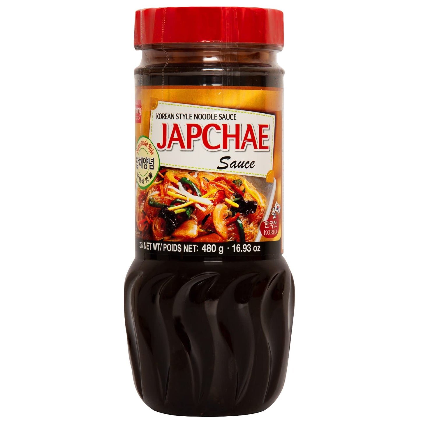Wang Japchae Sauce, Savory And Slightly Sweet, Easy And Convenient Sauce For Vermicelli And Glass Noodles, 16.93 Ounce