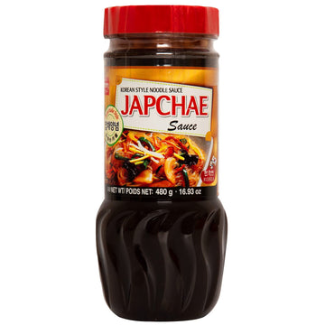 Wang Japchae Sauce, Savory And Slightly Sweet, Easy And Convenient Sauce For Vermicelli And Glass Noodles, 16.93 Ounce
