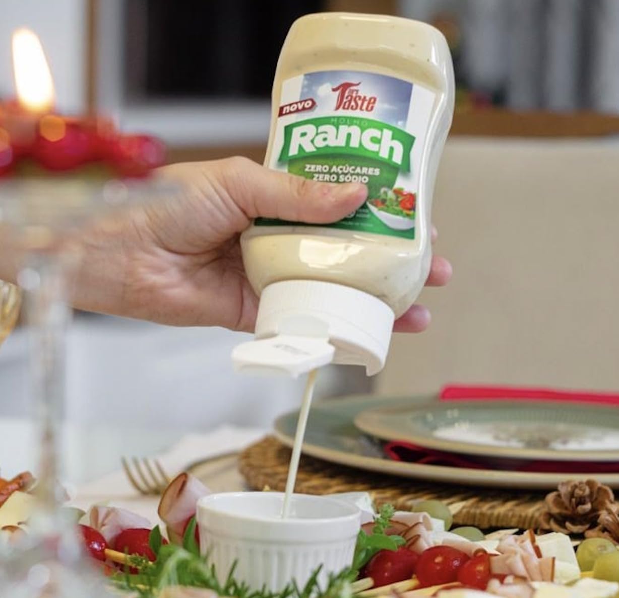 Mrs Taste Sugar Free Ranch Sauce, Zero Calories, Keto Friendly, Paleo Friendly, Single Size