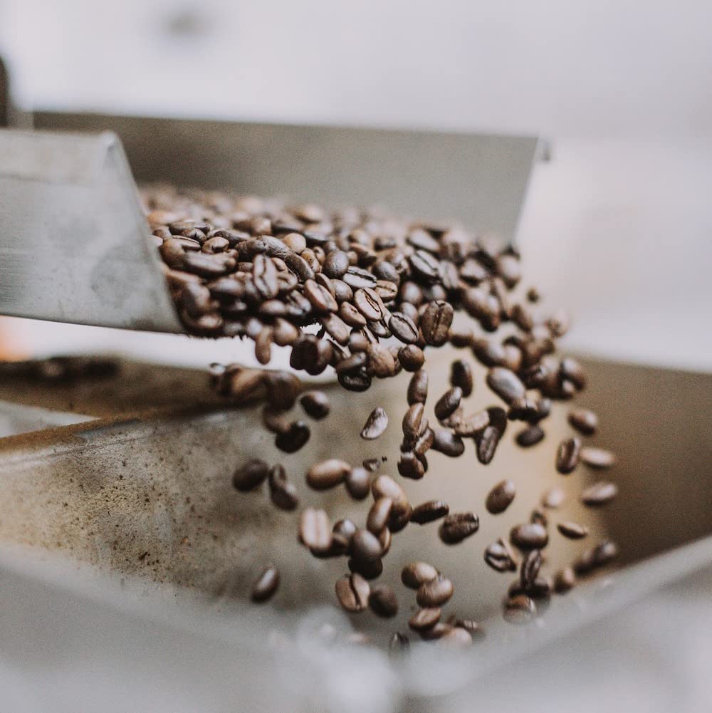 Lucky Goat Decaf Southern Pecan Coffee, Medium Roast, 5 lb Bulk Ground, Low Acid, Gluten Free, Sugar Free, Keto Friendly
