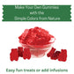 Simple Mixes Natural Gummy Mix, Healthy Snack, Dye-Free, No Gluten Or Fat, Kosher, (3-Pack, Cherry)