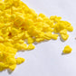 NIPEOR Red Heart Shapes Sprinkles for Wedding Cake Decorating - 3.53 oz - Yellow Heart