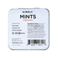 SIMPLY MINTS Natural Cinnamon Breath Mints, 6 Pack (180 Pieces), Made with Real Cinnamon Oil | Aspartame-Free, Sorbitol-Free, Xy