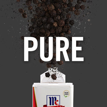 McCormick Organic Whole Black Peppercorns, 13.75 oz, 13.75 Ounce (Pack of 1)