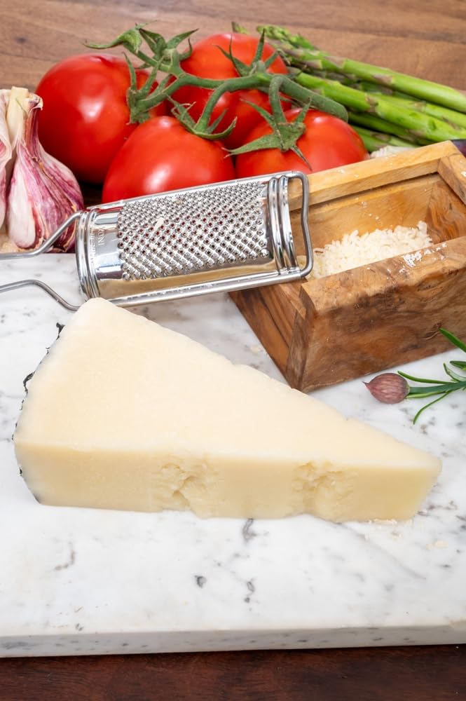 Sanniti Pecorino Romano Cheese - 3 lb Wedge | Authentic Imported Italian Sheeps Milk Cheese, Aged & Boldly Flavorful