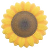 Sunflower Edible Sugar Cake Toppers, 12 Count