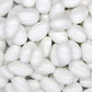 SweetGlob Jordan Almonds Party Colors Hard Candy (2 Pound, Party White)