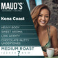 Maud'S Kona Coffee Pods, 18 Ct, Medium Roast Coffee In Recyclable Single Serve Pods - 100% Arabica Coffee, Compatible With Keuri