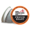 San Francisco Bay Compostable Coffee Pods - French Roast (120 Ct) K Cup Compatible Including Keurig 2.0, Dark Roast