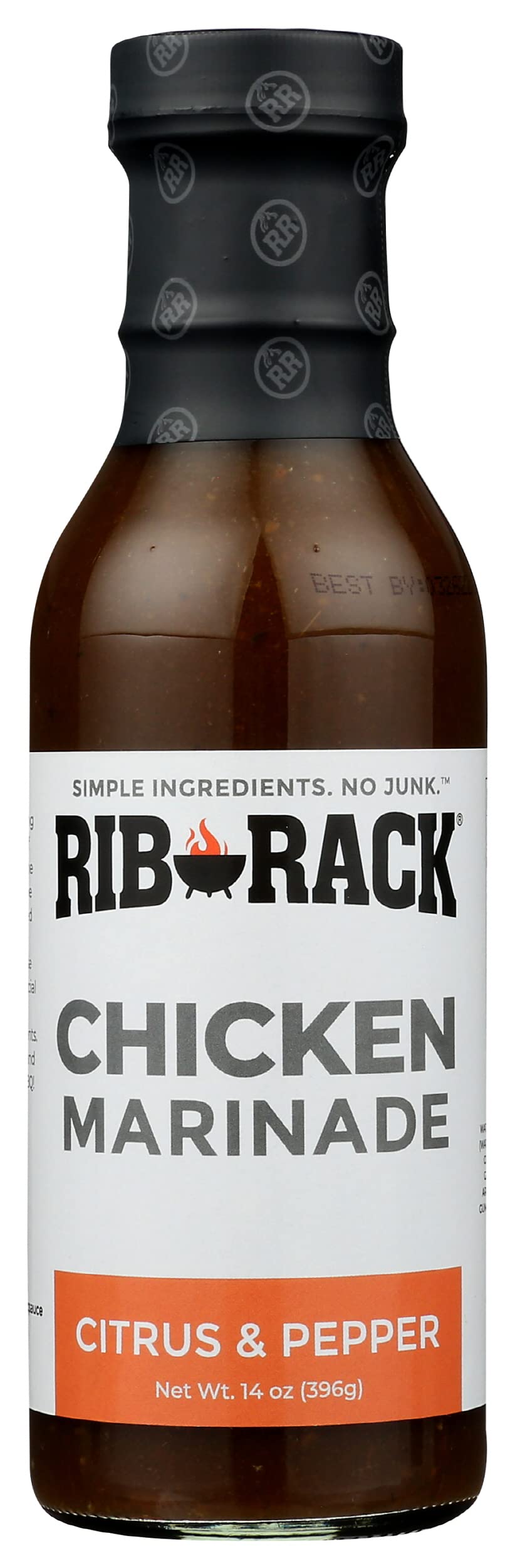 Rib Rack All Natural Chicken Marinade, 14 Ounce (Pack of 6)