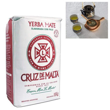 Yerba Mate Cruz De Malta X 3 Kg Argentina Tea Bag Herbal Natural Drink 6.6 Lb !!