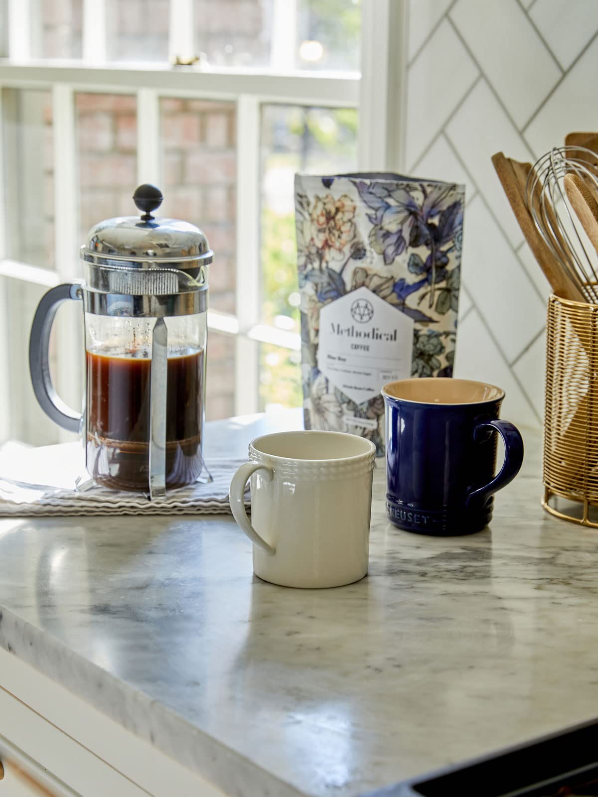 Methodical Coffee Late Night Whole Bean Coffee, 100% Arabica, Dark Roast, 12 Oz. Freshly Roasted, Fair Trade, Ethically Sourced.