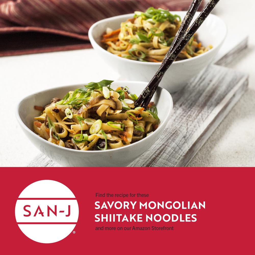 San-J - Gluten Free Mongolian Sauce - Bold And Flavorful Sauce For Cooking - Non-Gmo - 10 Oz. Bottles - 2 Pack