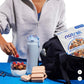 Nutrael Nut Granola Cereal, Blueberry Cinnamon, No Sugar Added, Keto, Gluten Free 624G