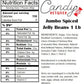 Candy Retailer Jumbo Jelly Beans (1 Lb, Spiced)