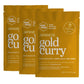 Masi Masa Japanese Gold Curry Spice Blend, 3 Pack, Delicious Golden Curry For Easy Recipes, Japanese Food Curry, Vegan, Gluten-F