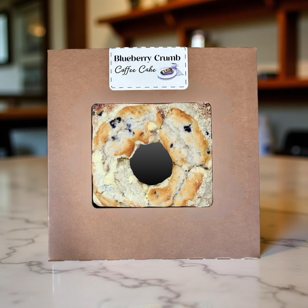 Carlottas Bakery Authentic New York Round Coffee Cakes (24 Oz, Chocolate Marble)