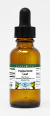 Peppermint Leaf Glycerite Liquid Extract (1:5) - Mint Flavored (1 oz, ZIN: 522831)
