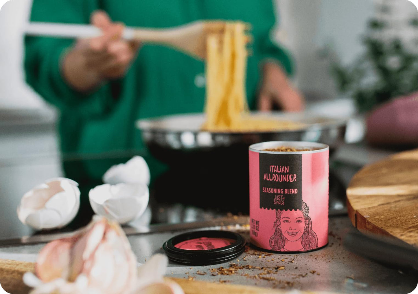 Just Spices Italian Allrounder Seasoning Blend, 2.11 Oz |Infuse Your Meals With The Comforting Flavors Of Classic Italian Herbs.