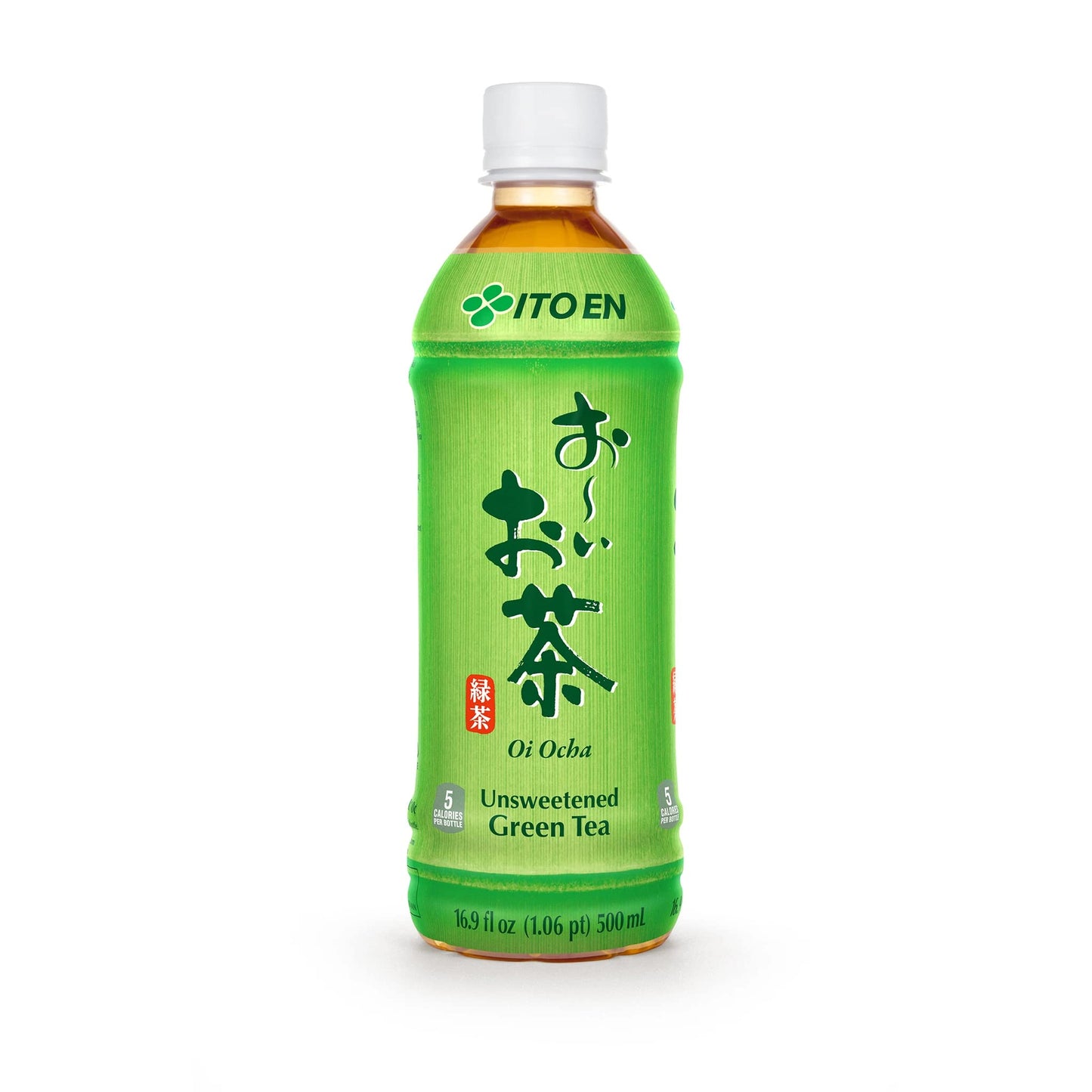 Ito En Tea Oi Ocha Green Tea  Unsweetened  16.9 Ounce (Pack of 12)