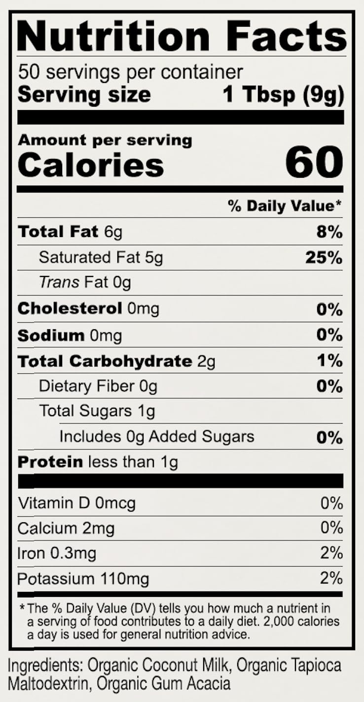 Anthonys Organic Coconut Milk Powder, 1 lb, Gluten Free, Vegan & Dairy Free, Creamer Alternative, Keto Friendly (Pack of 2)