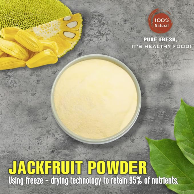 Jackfruit Powder 2.47 Oz (70G) Vietfarmfood: Freeze-Dried Extracted From 100% Pure, Sugar-Free. Used To Mix Mixed Drinks Fresh F