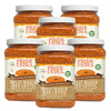 Pride Of India - PACK of 6 - Indian Split Masur Red Lentils - Protein & Fiber Rich Masoor Dal, 3 Pound Jar