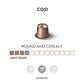 Nespresso Original Line Cosi Mild Roast Espresso Coffee Pods, 50 Count