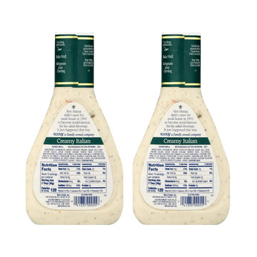 Ken'S Steak House Creamy Italian Dressing,16 Fl Oz (Pack Of 2)