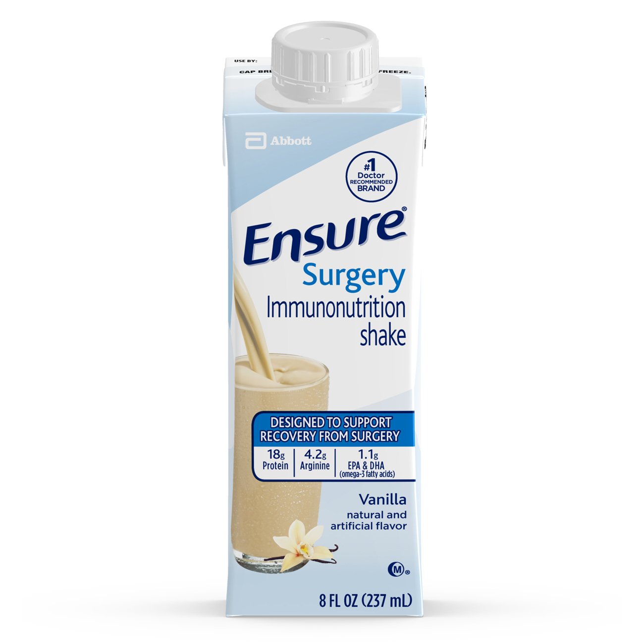 Ensure Surgery Immunonutrition Shake  Vanilla  8 fl oz  24 Count