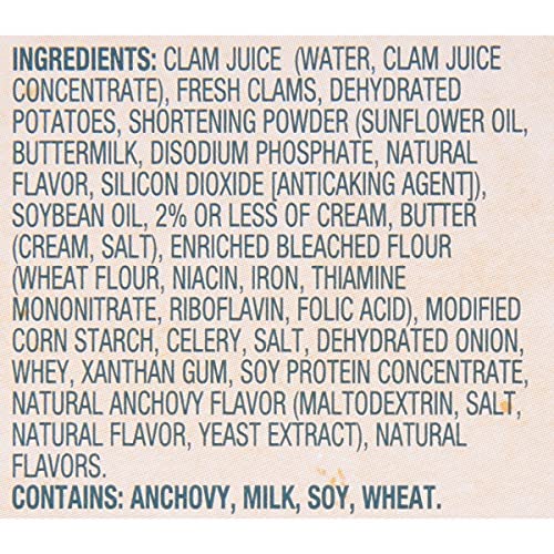 Snow'S New England Clam Chowder, 15 Oz Can (Pack Of 12) - 13G Protein Per Serving - Ready-To-Serve Authentic New England Style R