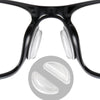 Surmap Eyeglass Nose Pads, Soft Silicone Adhesive Glasses Nose Pad, Anti-Slip Heighten Air Chamber Nose Pads For Full Plastic Fr
