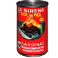 La Sirena Pica Pica Sardine 15 oz - Sardina (Pack of 24)
