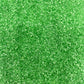 Edible Green Sanding Sugar Sprinkles Cupcake Cake Toppers, Celebrations Candy Pearls Shaker Jar Wedding Party Cake Dessert Food