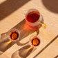 Grace Farms ROOIBOS CHAI Herbal Tea - Organic, Fair Trade, Caffeine Free - 16 Pyramid Sachets
