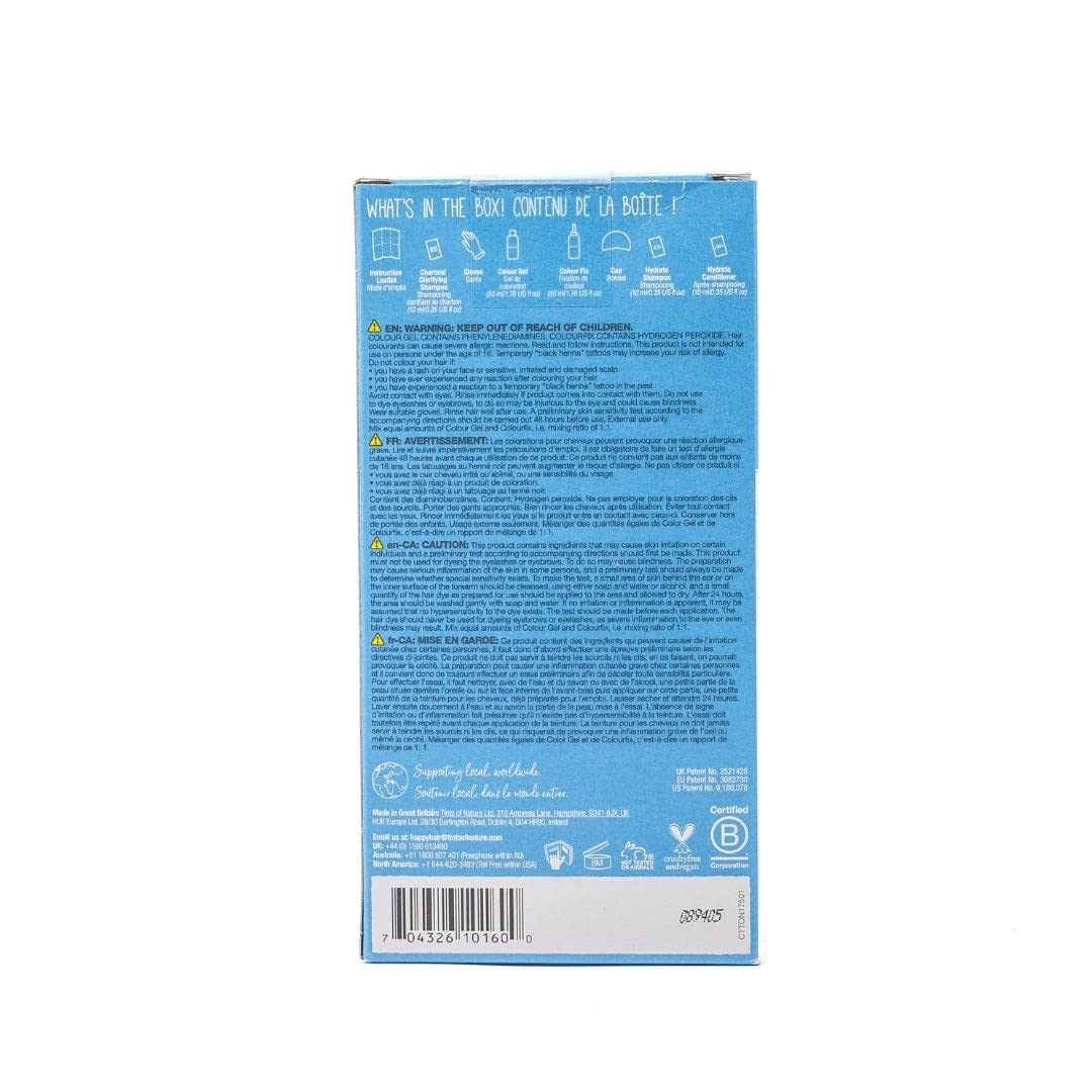 Tints Of Nature Permanent Hair Dye, Nourishes Hair  Covers Greys, 1 X 130Ml - 6C Dark Ash Blonde