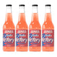 Jones Soda Co. Special Release Nuka Cola Victory | Fallout Merchandise | Cane Sugar Soda | Craft Soda Pop | Soda Soft Drinks | Glass Bottle Soda | Peach & Mango Flavor | (4 Bottles)