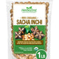 HerbaZest Sacha Inchi Seeds Organic, Vegan, Gluten Free, 1 LB (454g) - Premium Superfood for Snacks and Trail Mixes