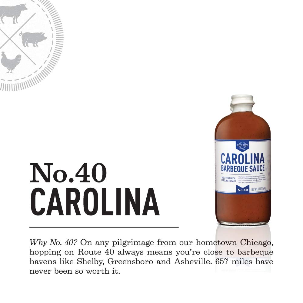 Lillie'S Q Barbeque Sauce, 3 Pack, Carolina