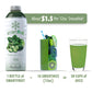 Smartfruit Harvest Greens + Detox - 100% Real Fruit Pur  e with Kiwi, Cucumber, Kale, Spinach, Lemongrass, Apple, Banana - Great