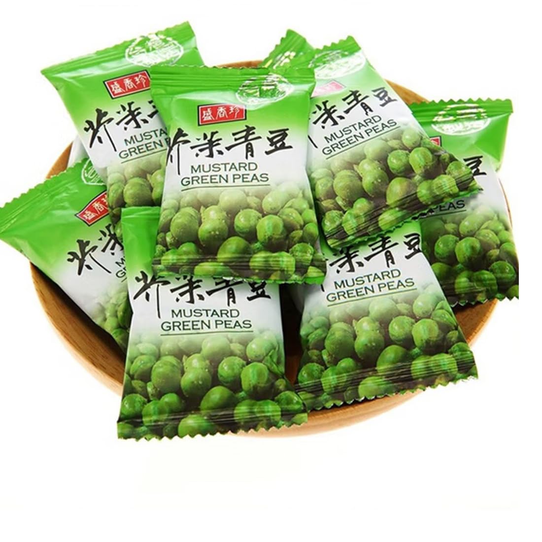 Mustard Flavor Green Peas 240G/8.46Oz Pack Of 1