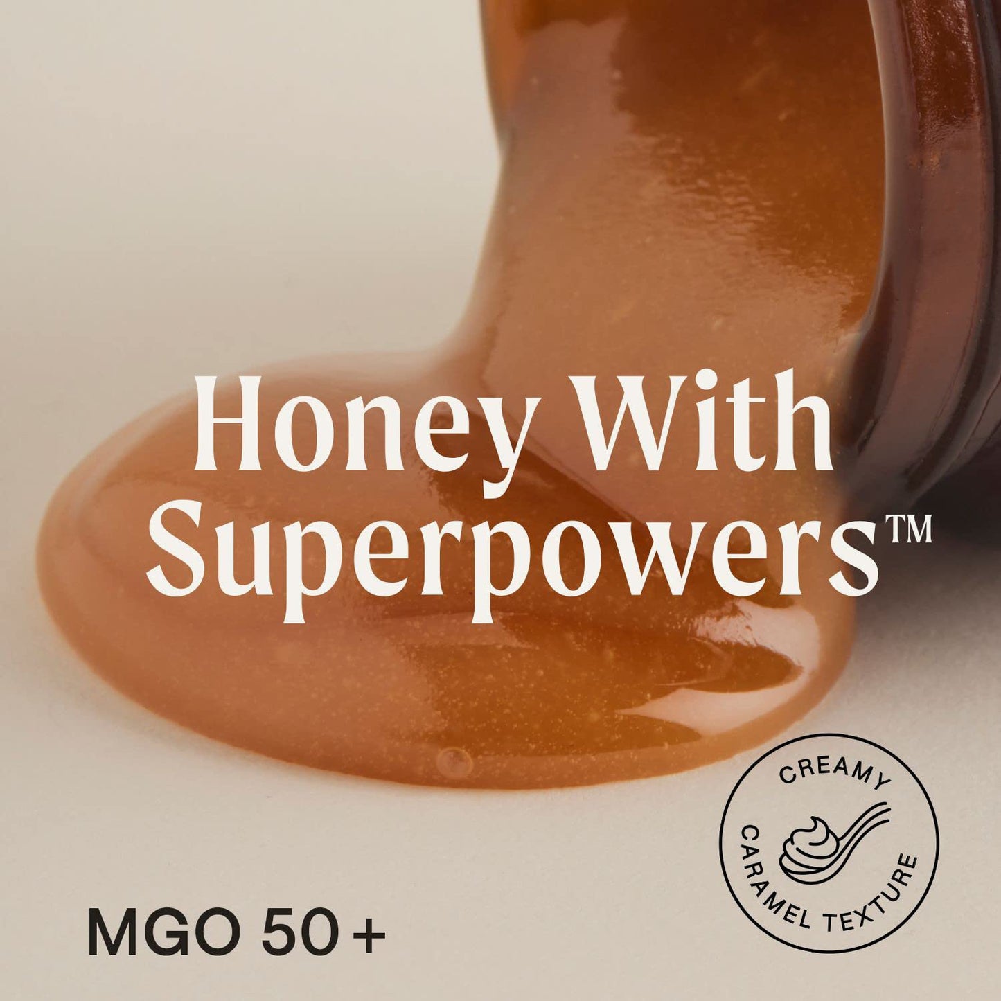 Manukora Raw Manuka Honey, Mgo 50+, New Zealand Honey, Non-Gmo, Traceable From Hive To Hand, Daily Wellness Support - 500G (1.1