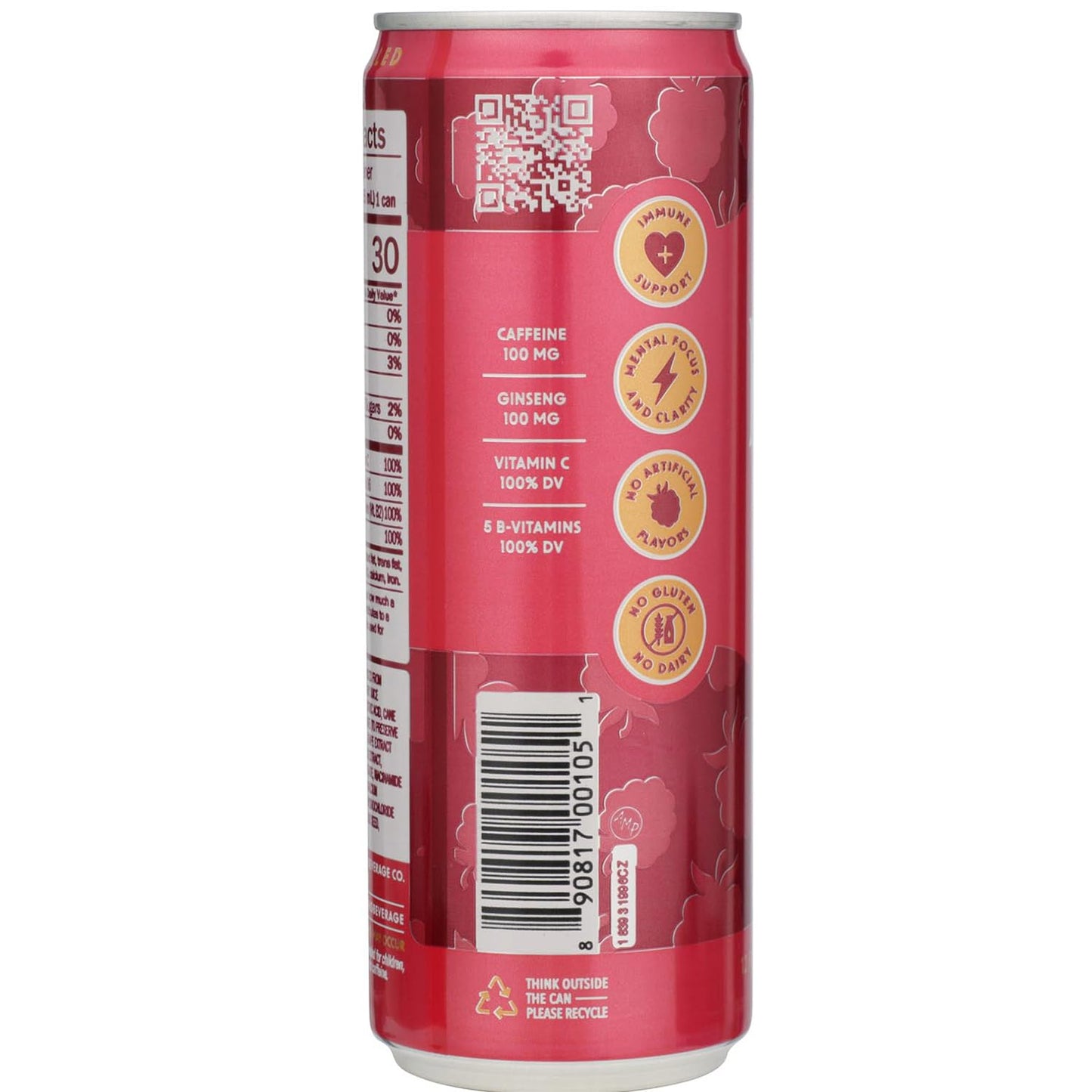 Bing Beverage Company Bing Raz, 12 Fl Oz (Pack Of 24)