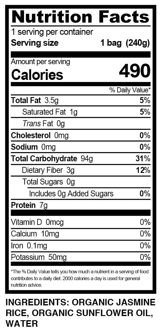 Golden Star Organic Rice Pouch, 8.5 Oz (8 Pack)