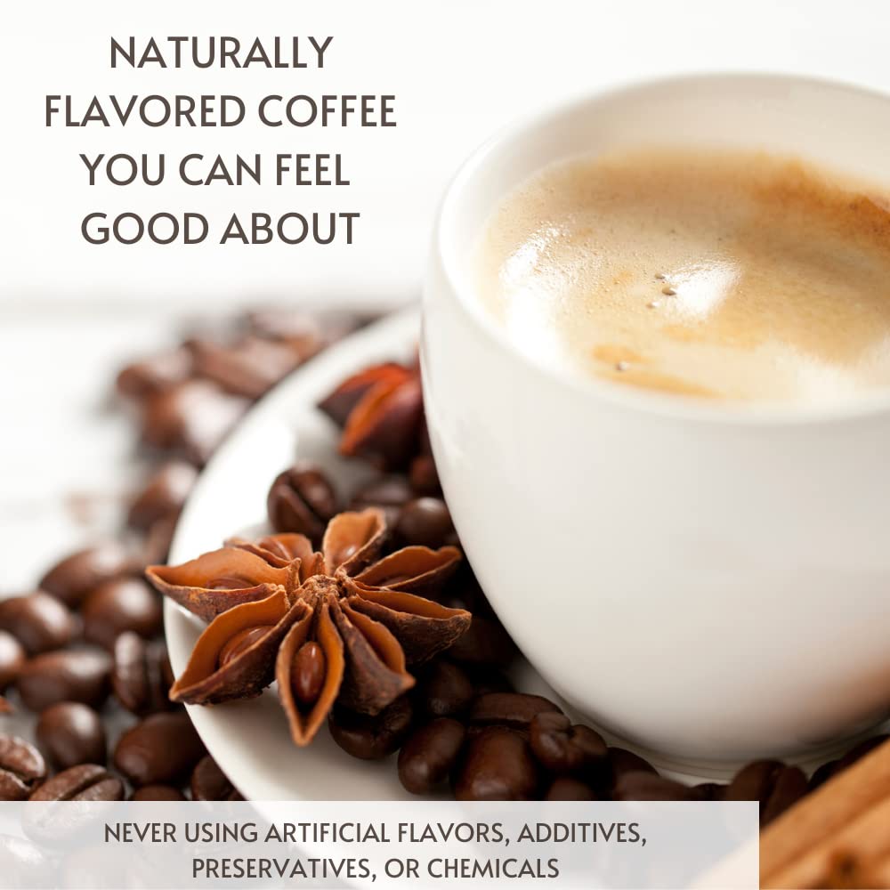 Via Bom Dia 100% Naturally Flavored Ground Coffee, Smooth Dark Chocolate, Medium Roast, No Artificial Flavors, 12 Oz. Bag
