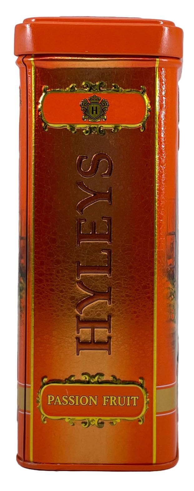 Hyleys English Aristocratic Passion Fruit Loose Leaf Black Tea In Gift Tin - 3.5 Oz (100G)