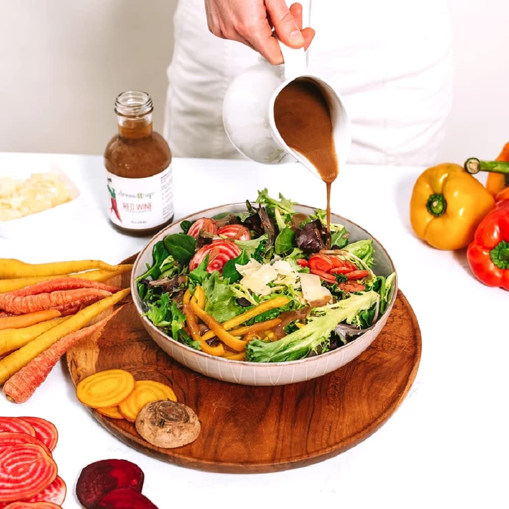 Dress It Up Dressing Red Wine Vinaigrette Salad Dressing, 10 Fl Oz, Pack of 1, Model 0851887004267