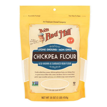 Bobs Red Mill Garbanzo Bean Flour, 16 Ounce (Pack of 3)
