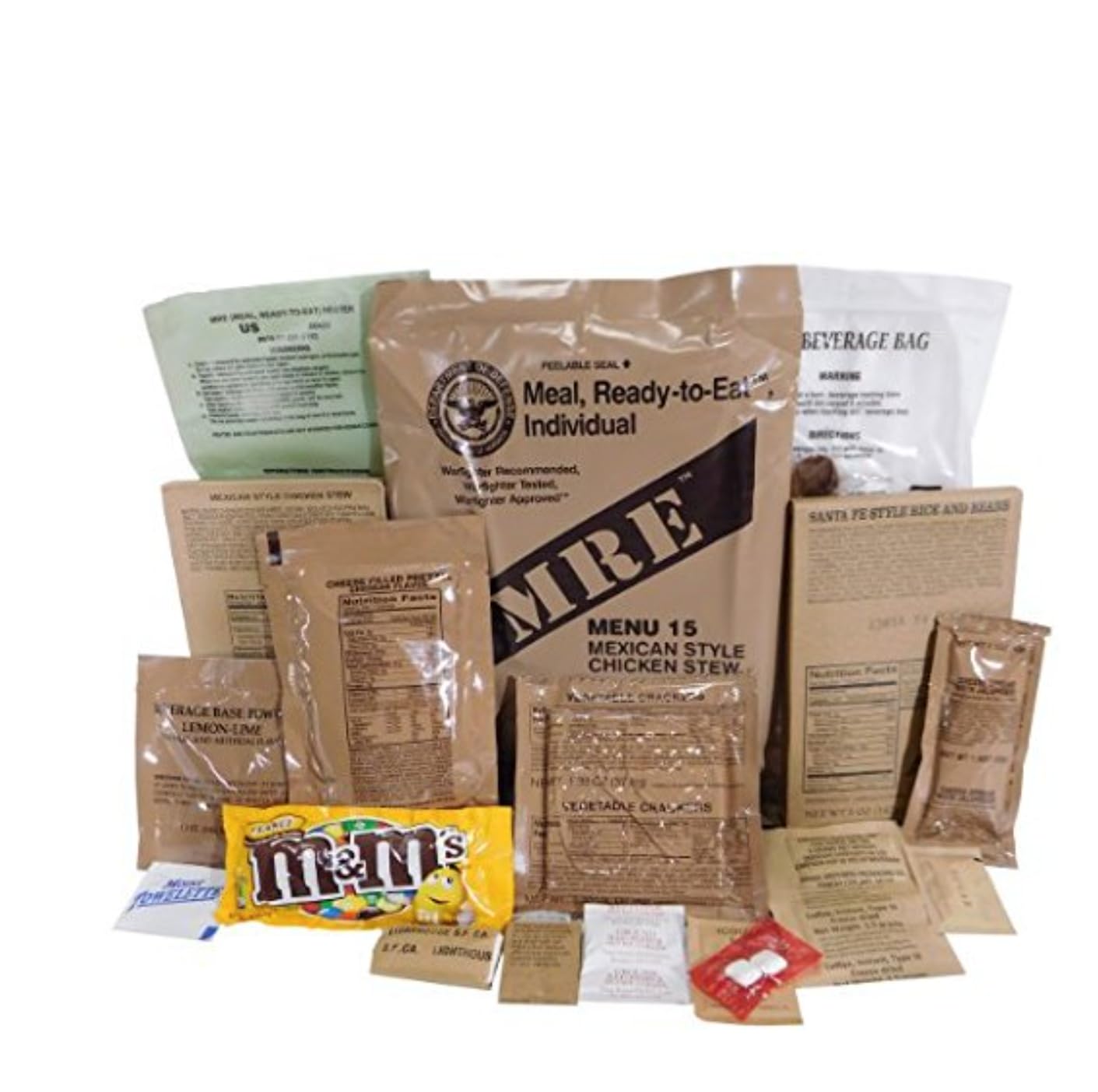 Wornick Mre Meals Ready To Eat, Emergency Food Supply, Survival Camping Outdoor 12 Pack Inspection 2025, 2026 Or Better (6 Meals (Random), 6, Count)