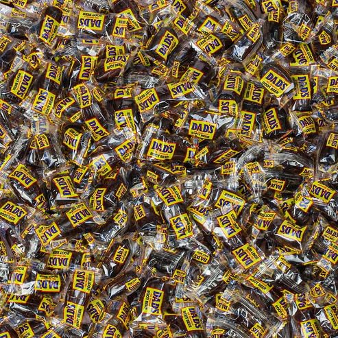 CandyKorner Dads Root malt-inspired Barrels Hard Candy, Gluten-Free, 1 Pound Bag, Nostalgic Individually Wrapped